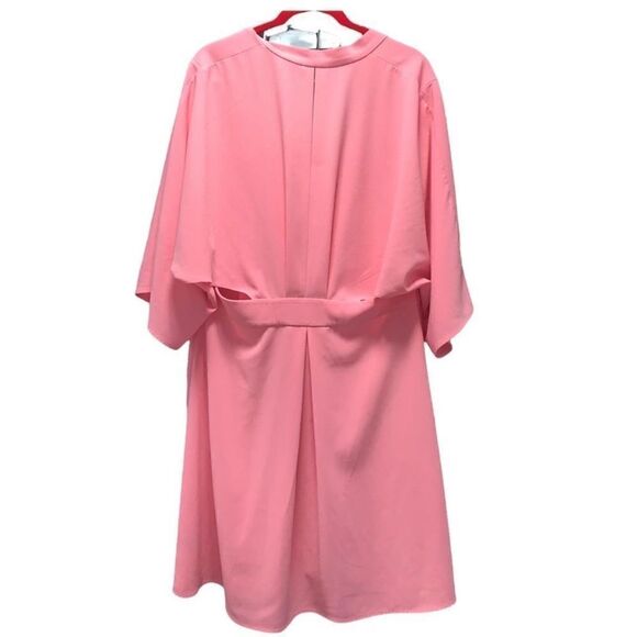 Tome Picasso Dress 16 pink plus size solid mini monotone - Picture 4 of 14
